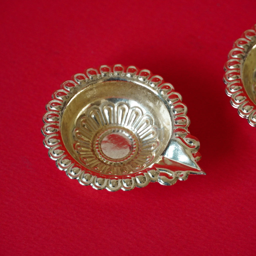 Brass Lakshmi Deepam Pair for Pooja | Karthigai Vilakku