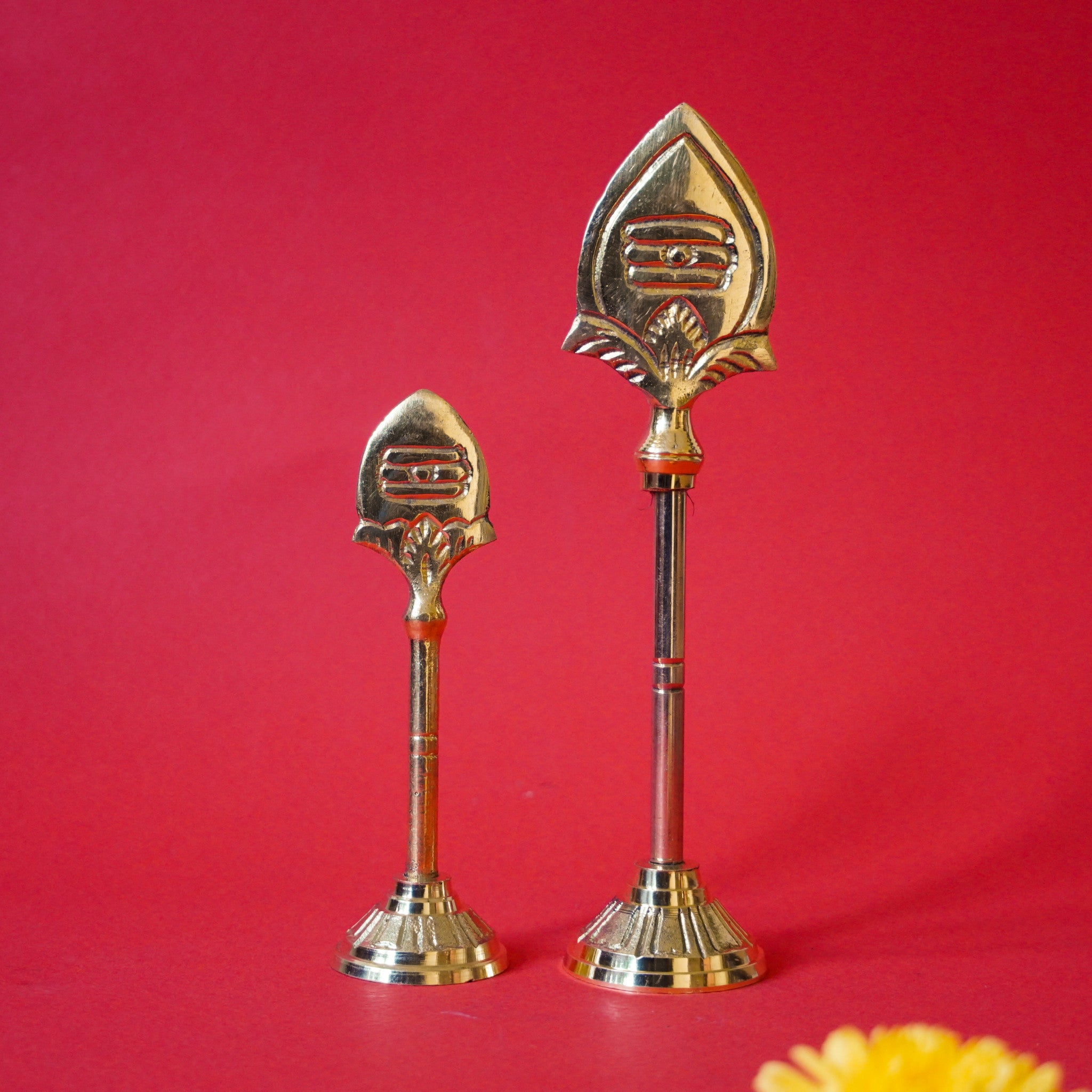 Brass Murugan Vel | Lord Muruga Vel for Pooja – 2 Sizes