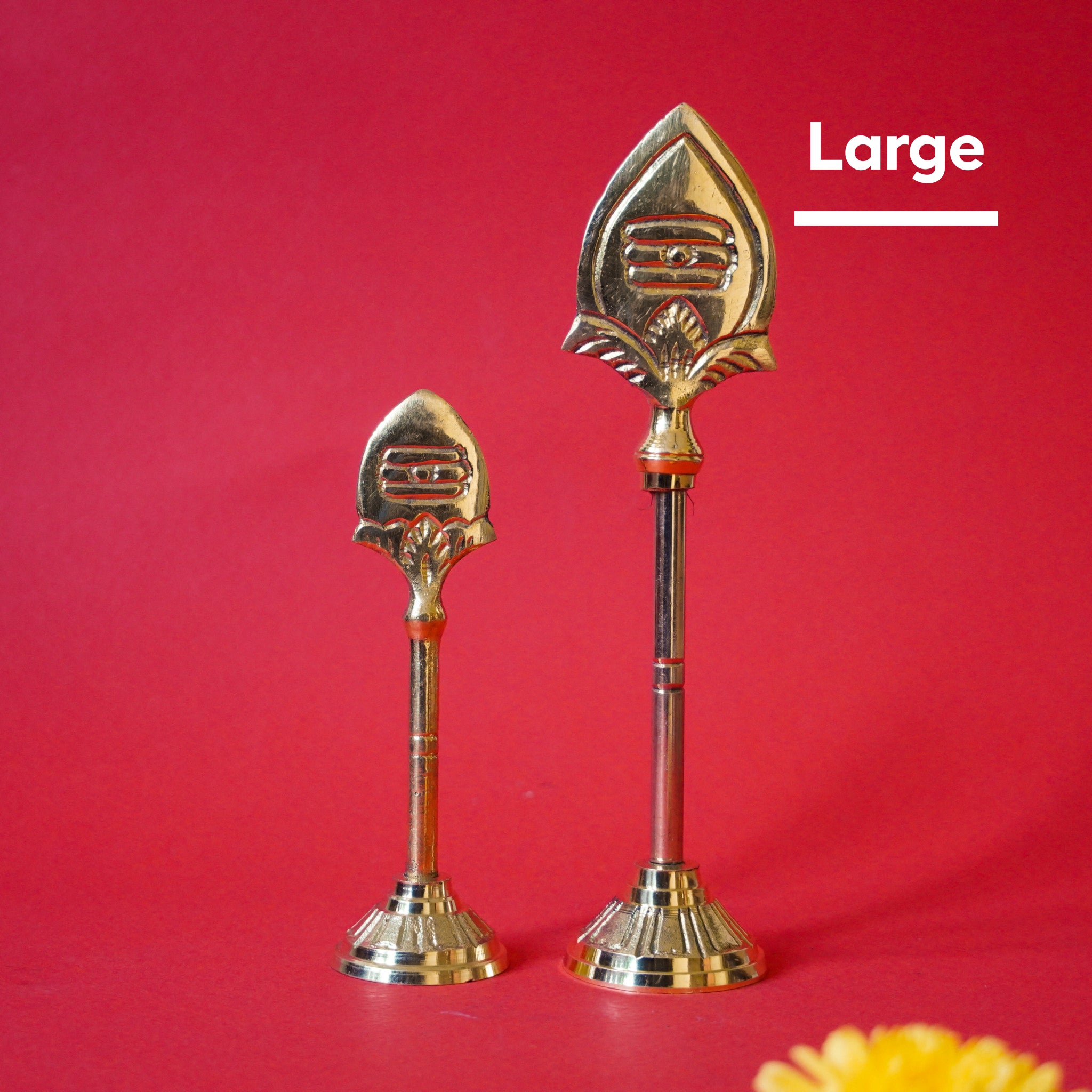 Brass Murugan Vel | Lord Muruga Vel for Pooja – 2 Sizes